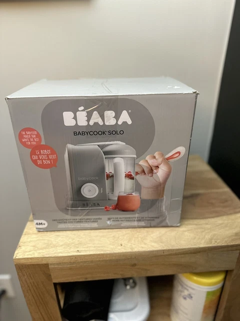 BEABA Babycook Solo 4 in 1 Baby Food Maker 4m+ White New