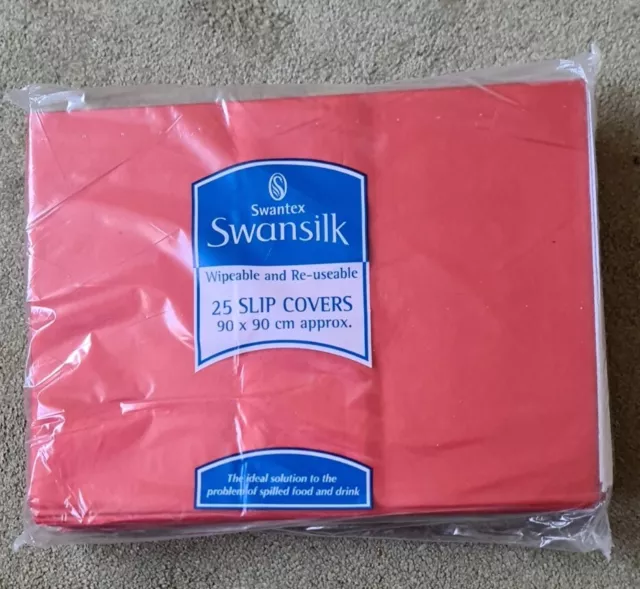 25 Swantex Swansilk Wipeable And Re-usable Slip Covers