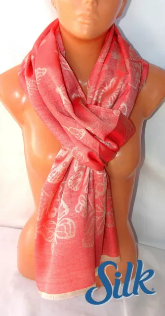 luminosa SCIARPA FOULARD collezione uomo,donna,in Seta Tinta unita rosa antico