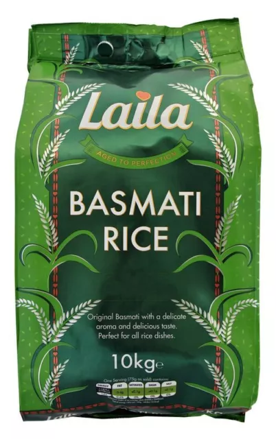 [ 10kg ] LAILA Basmati Reis / Premium Quality Basmati Rice KV