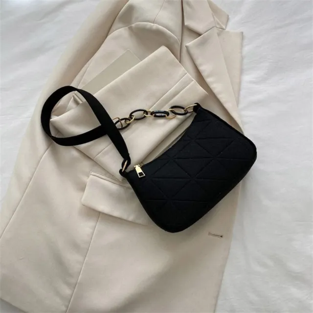 Mini Underarm Bolsa Fieltro Bolso Moda Monedero del embrague  Niñas Mujeres