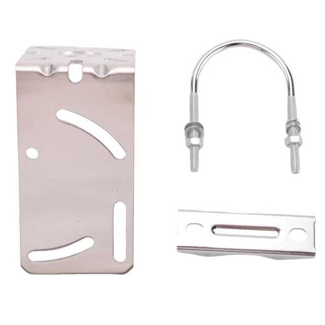 Outdoor Patch Antenna Mount L-Shaped Antenna Brackets U-Type Hoop Fixation Holdi