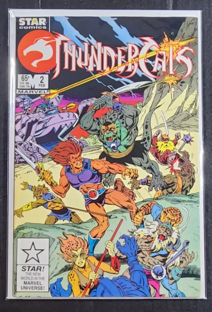 THUNDERCATS #2 COMIC BOOK NM Gem! MARVEL 1985