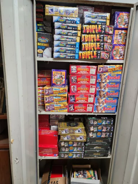 Lot Of 55 Old Vintage Unopened Baseball Cards In Packs