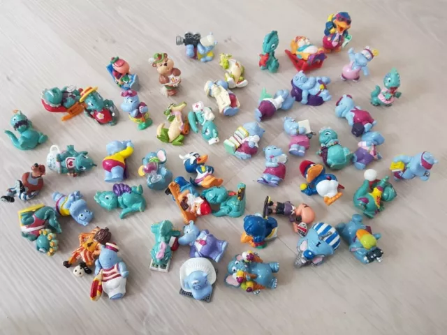 46 Überaschungseier figuren, ü-ei, Happy Hippos, Pinguine, Dinos, u.a.