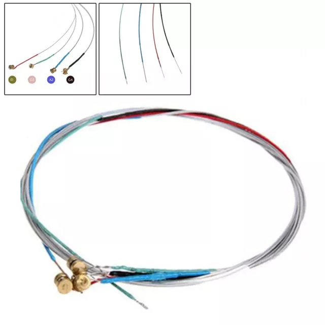 Restring with Ease Stahlsaite Ersatz-Set für Größe 34 44 Violinen