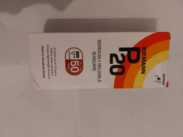 RIEMANN P20 SONNENSCHUTZ - LOTION, SPRAY, LSF50 SPRAY - 200ml 