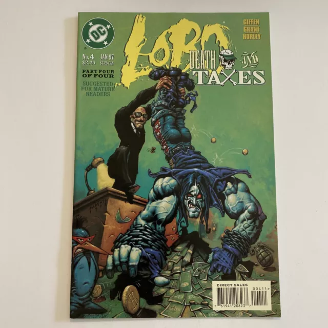 *** Lobo : Death and Taxes # 4 *** DC Comics 1997 … NM