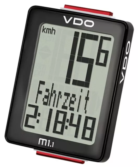 VDO M1.1 Wr 30010 Câble Ordinateur de Vélo Compteur de Vitesse Vélo Câblé