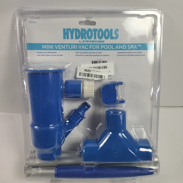 HydroTools by Swimline Mini Venturi Pool & Spa Vacuum.    129