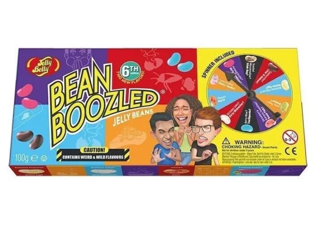 Jelly Belly Bean Boozled *6th Edition* 1.6 oz Flip Top Box (Mixed, 4  Beanboozled