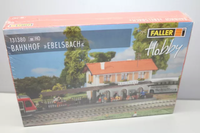 Faller 131380 Gebäudebausatz Bahnhof Ebelsbach Spur H0 OVP