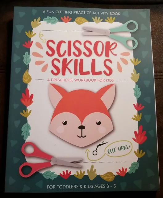 My First Cutting Book: Scissor Skills Workbook for 2 Year Old and Older  Kids | Preschool Coloring & Cutting Practice Activity Book for Beginners