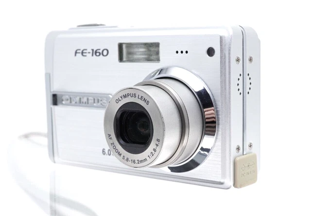DIGITAL CAMERA - Olympus FE-160 Compact Camera 6 MP 2.8X Optical Zoom 2.5 in LCD