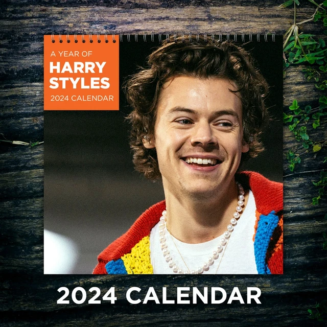 HARRY STYLES CALENDAR 2024, Celebrity Calendar, Harry Styles 2024 Wall