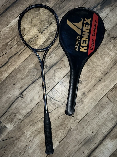 Vintage Kennex Squash Racket: 1970s Wooden Racket- Great as Wall Decor