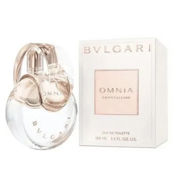 BULGARI OMNIA CRISTALLINE EDT 100ML Donna Spray ORIGINALE Senza Scatola