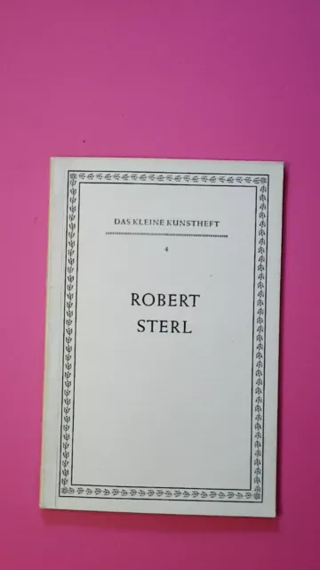 140863 Robert Sterl ROBERT STERL Das kleine Kunstheft