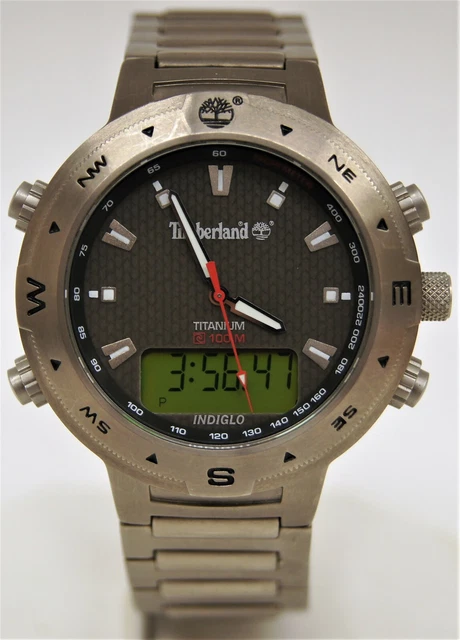 Timberland deals titanium watch