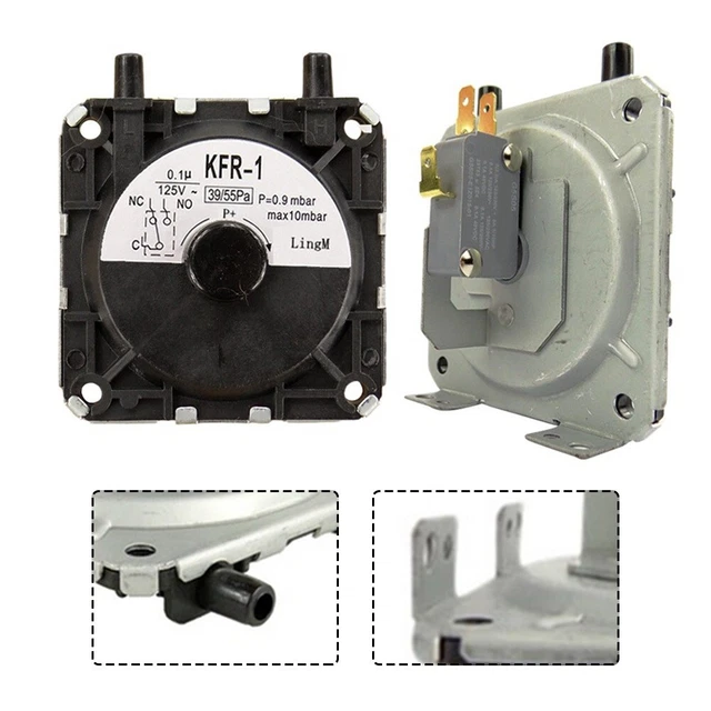 Interrupteur De Contrôle De Pression D'air Pour Compresseur - 20A, 110-140 PSI, Neuf