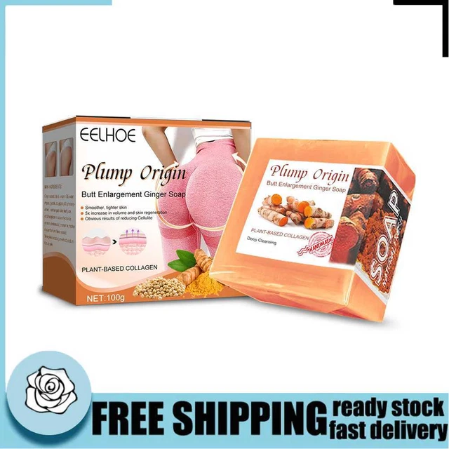 Jabón Butt Lift Body Limpieza Facial Firme Glúteos Fórmula Natural (Caja)