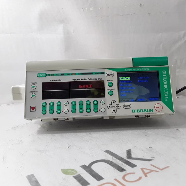 B. Braun Medical Inc. Outlook 300ES Infusion Pump