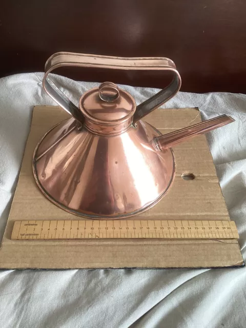 Vintage Conical Copper Kettle