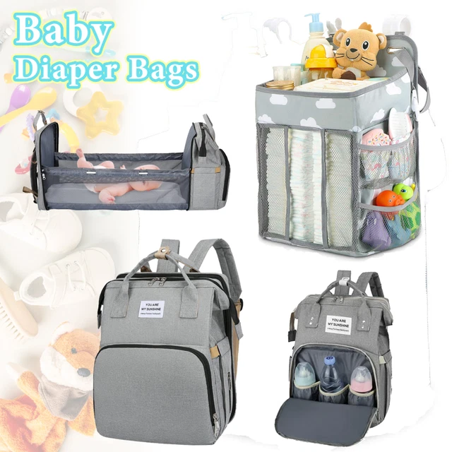 Large Capacity Mummy Nursing Bag Baby Nappy Diaper Bag Maternity Travel Backpack