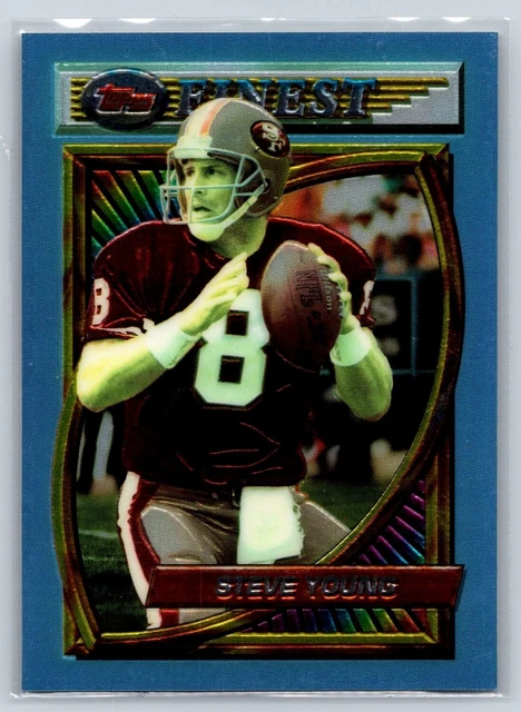 Steve Young 1994 Topps Finest #77 San Francisco 49'ers Hall of Fame MINT