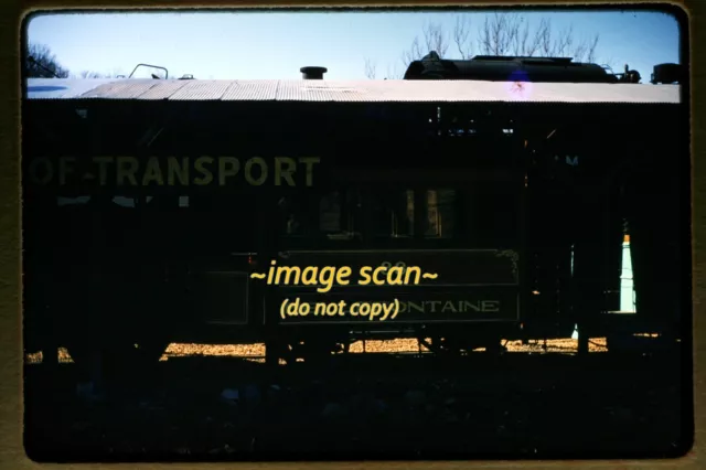 Bellefontaine Car at NMOT Museum St. Louis in 1950's, Kodachrome Slide j17a