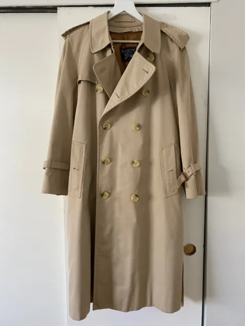 Vintage Burberry Trench Coat Size 48 Short