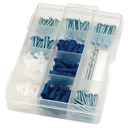ARROW 160455 Drywall Drill Bit, Screw and Anchor Kit