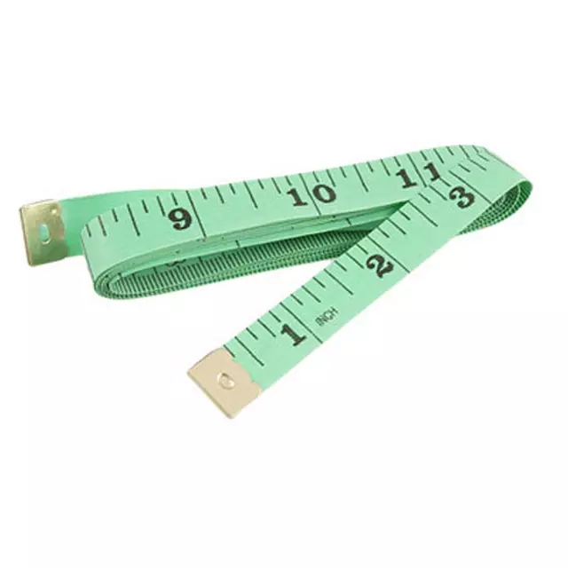 1,5 m 152,4 cm plástico blando sastre cinta métrica regla verde