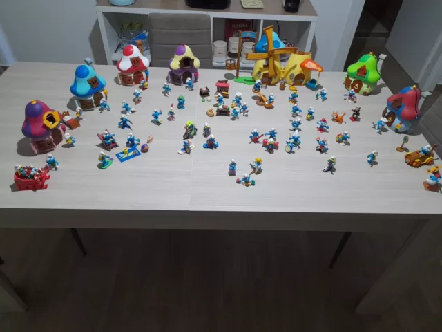 Mega Lotto PUFFI   Smurfs Jakks Pacific  collezione Nuovi. Leggere Descrizione