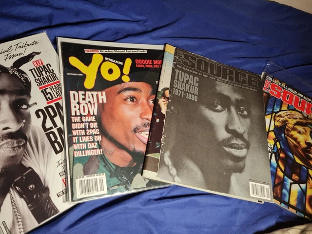 Tupac 2pac Magazine Yo Xxl Source Lot Rap vibe Tupac 2pac Magazine Yo Xxl Source Lot Rap vibe