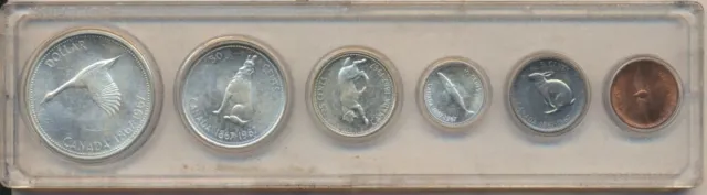 Canada: 1967 Confederation Centennial Set, Includes 4 Silver Coins (1.11oz ASW)