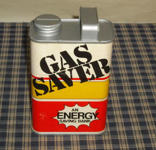 Vintage Plastic Gas Can Shaped Gas Saver Bank An Energy Saving Bank Hong Kong 3