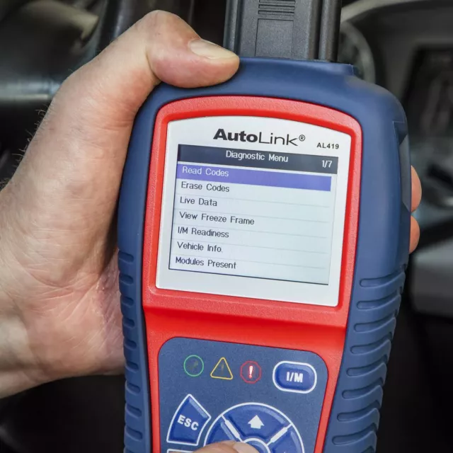 Sealey AL419 Autel EOBD-Code-Leser - Live-Daten, technische Tipps 3