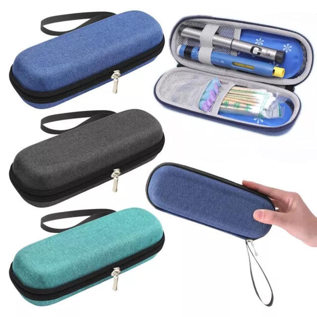 Diabetic Pocket Pill Protector Insulin Cooling Bag Medicla Cooler Travel Case AU