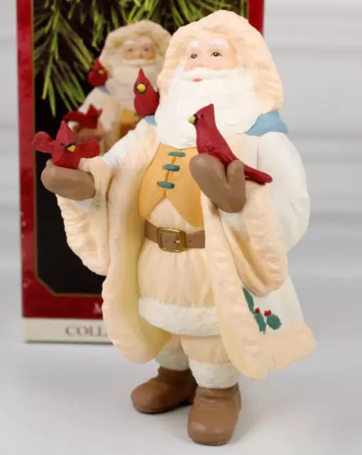 Vintage Hallmark Merry Olde Santa Cardinals Christmas Ornament #8 In Series 1997