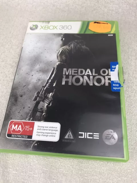 Medal of Honor (Microsoft Xbox 360, 2010) Complete With Manual free post  PAL