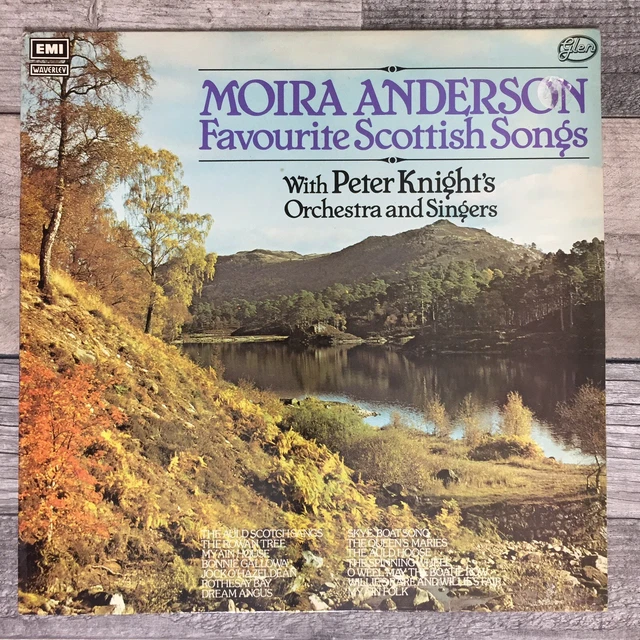 Moira Anderson + Peter Knight's Orchestra & Singers ‎– Favourite Scottish Songs