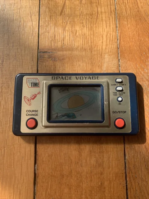 Rare LCD jeu Game & Time - SPACE VOYAGE - Matsushima
