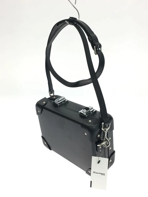 Globe Trotter Centenary Miniature Case/Leather/Black Bag