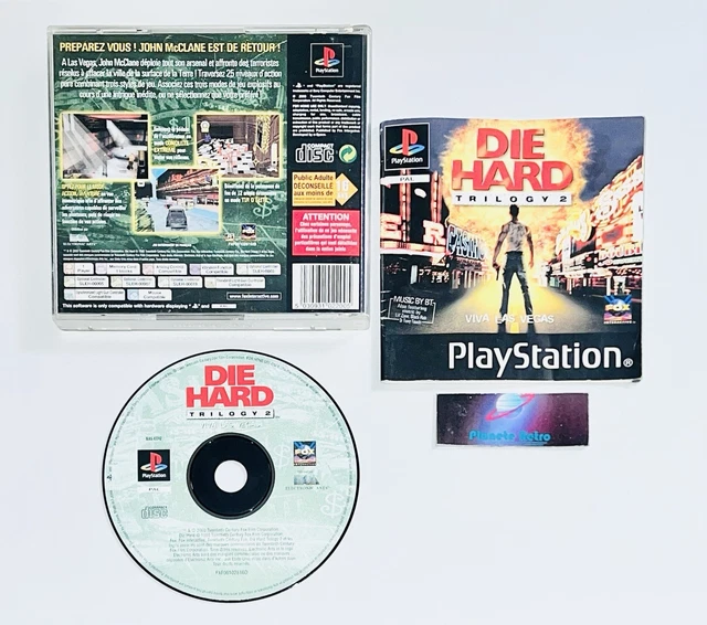 Jeu Die Hard Trilogy 2 - Version PS1 Sans Jaquette Avant