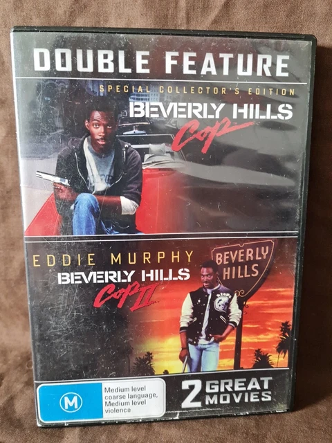 Beverly Hills Cop 1 + 2 DVD Double Feature Action Comedy Crime Eddie Murphy