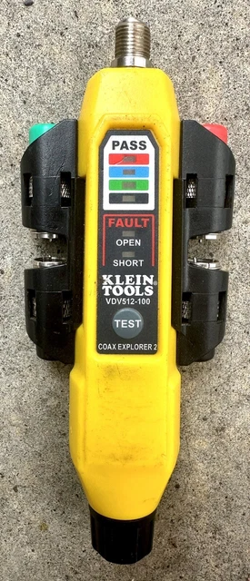 Klein Tools VDV512-100 Coax Explorer 2 , com1 Tester