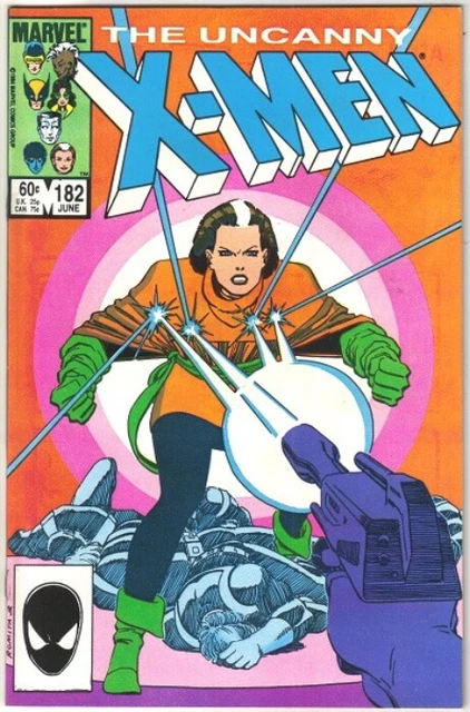 The Uncanny X-Men Comic Book #182 Marvel Comics 1984 VERY HIGH GRADE NEW UNREAD