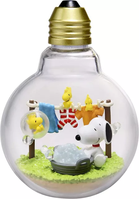 RE-MENT Peanuts SNOOPY WEATHER Terrarium 6Pack BOX