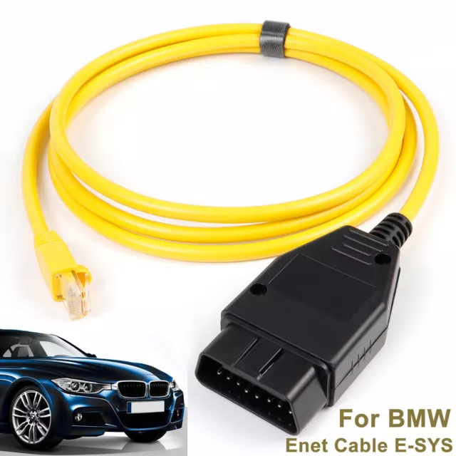 ENET Ethernet Diagnose Interface Codierung RJ45 OBD Kabel Für BMW F ESYS ENET.